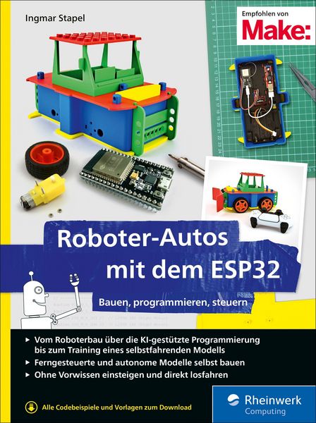 Produktbild: Roboter-Autos mit dem ESP32