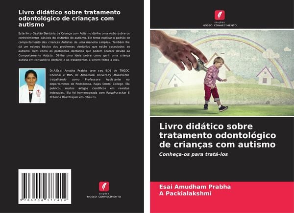 Produktbild: Livro did&aacute;tico sobre tratamento odontol&oacute;gico de crian&ccedil;as com autismo