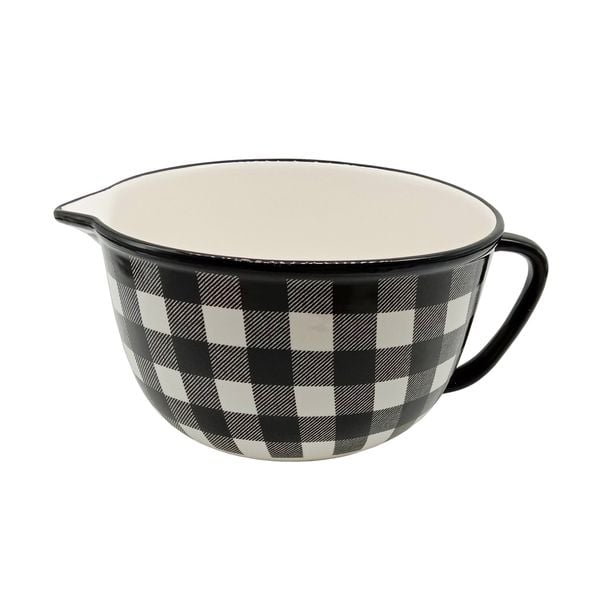 Neuetischkultur Rührschüssel Keramik gemustert