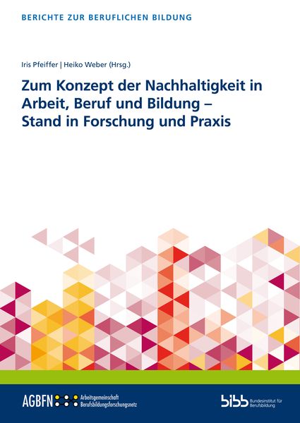 Produktbild: Zum Konzept der Nachhaltigkeit in Arbeit, Beruf und Bildung