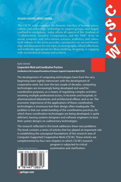 Produktbild: Cooperative Work and Coordinative Practices