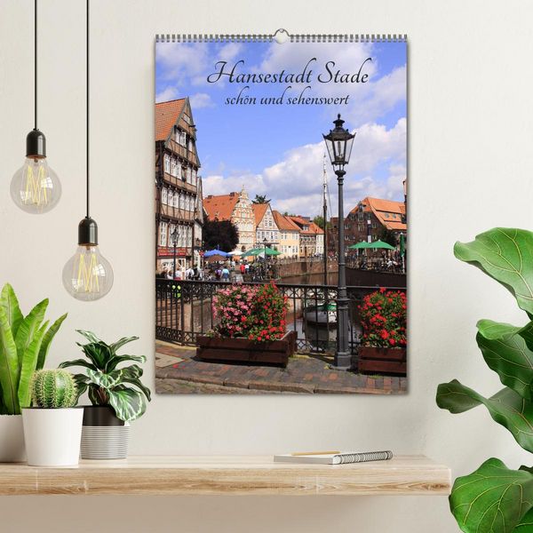Produktbild: Hansestadt Stade - sch&ouml;n und sehenswert (Wandkalender 2026 DIN A2 hoch), CALVENDO Monatskalender