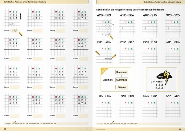 Produktbild: Ich kann rechnen 4 und 5 - 2 Schülerarbeitshefte für die 3. und 4. Klasse