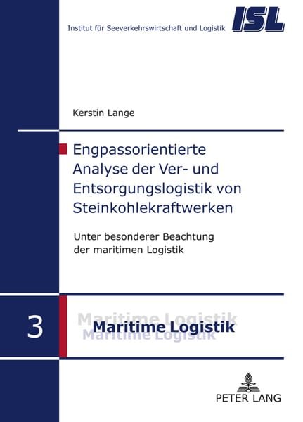 Produktbild: Engpassorientierte Analyse der Ver- und Entsorgungslogistik von Steinkohlekraftwerken