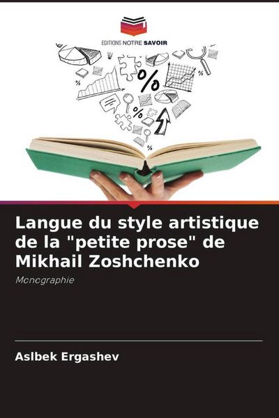 Produktbild: Langue du style artistique de la "petite prose" de Mikhail Zoshchenko
