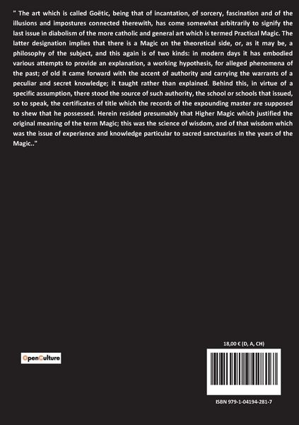 Produktbild: The book of ceremonial magic