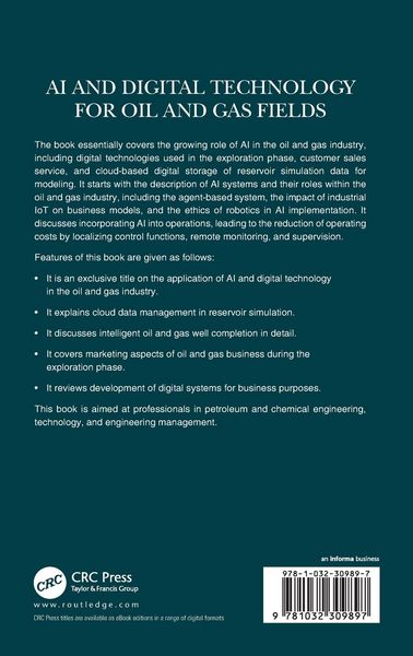 Produktbild: AI and Digital Technology for Oil and Gas Fields