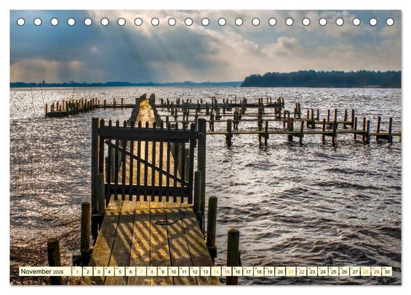 Produktbild: Reise durch Deutschland - Bad Zwischenahn am Zwischenahner Meer (Tischkalender 2026 DIN A5 quer), CALVENDO Monatskalender