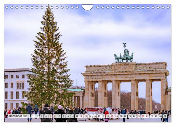 Produktbild: Berlin rund ums Jahr (Wandkalender 2026 DIN A4 quer), CALVENDO Monatskalender