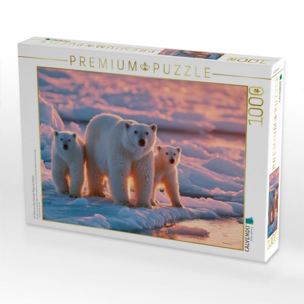 Produktbild: CALVENDO Puzzle Ein Motiv aus dem Kalender Magie der Wildnis | 1000 Teile Lege-Gr&ouml;&szlig;e 64x48cm Foto-Puzzle f&uuml;r gl&uuml;ckliche Stunden