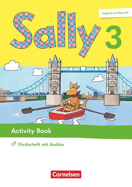 Produktbild: Sally 3. Schuljahr. Activity Book F&ouml;rderheft- Mit Audios, Wortschatzheft und Portfolio-Heft