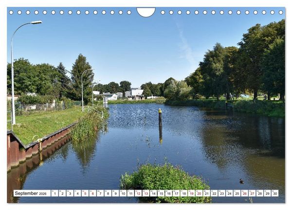 Produktbild: Parchim - Idyllische Kleinstadt an der Elde (Wandkalender 2026 DIN A4 quer), CALVENDO Monatskalender