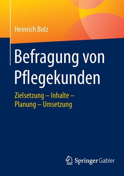 Produktbild: Befragung von Pflegekunden