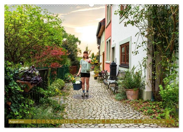 Fulda in Bildern - Das Herz Hessens (hochwertiger Premium Wandkalender 2025 DIN A2 quer), Kunstdruck in Hochglanz