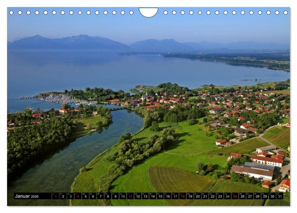 Produktbild: Der Chiemgau von oben (Wandkalender 2026 DIN A4 quer), CALVENDO Monatskalender