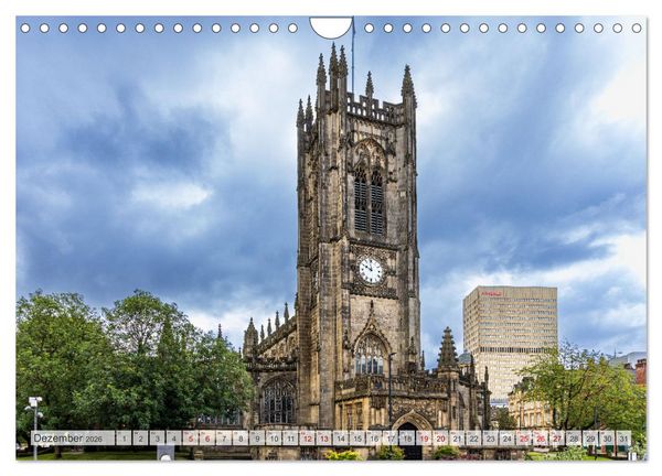 Produktbild: Faszination Manchester (Wandkalender 2026 DIN A4 quer), CALVENDO Monatskalender