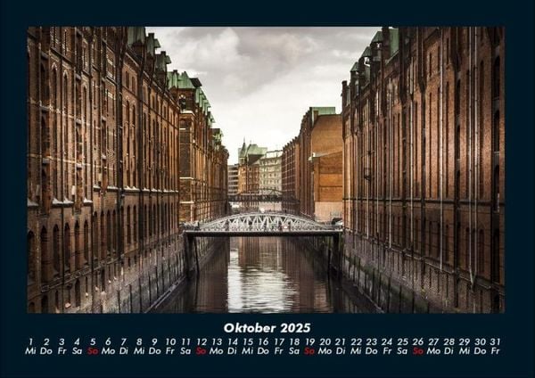 Produktbild: Hamburg 2025 Fotokalender DIN A4