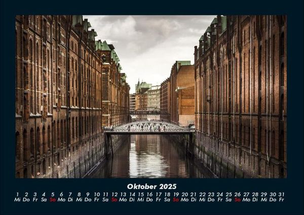 Produktbild: Hamburg 2025 Fotokalender DIN A4