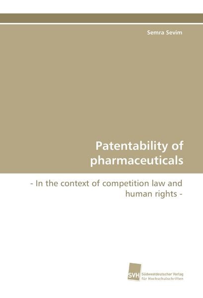 Produktbild: Patentability of pharmaceuticals