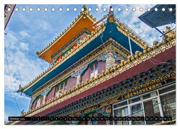 Produktbild: Himachal Pradesh - Bezaubernde Bergwelt im Himalaya (Tischkalender 2026 DIN A5 quer), CALVENDO Monatskalender