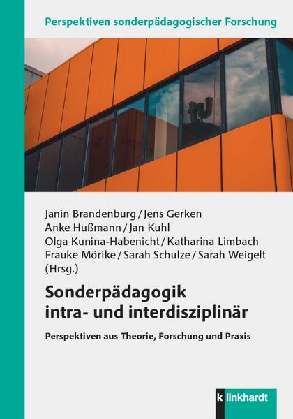 Produktbild: Sonderp&auml;dagogik intra- und interdisziplin&auml;r