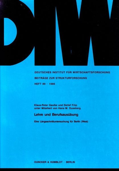 Produktbild: Lehre und Berufsaus&uuml;bung.