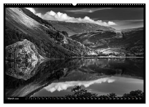 Produktbild: Landscapes - Scotland, England, Wales / UK-Version (High Quality Premium Wall Calendar 2026 DIN A2 landscape),CALVENDO 12 Month Wall Calendar