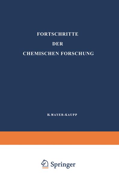 Produktbild: Topics in Current Chemistry 2/1