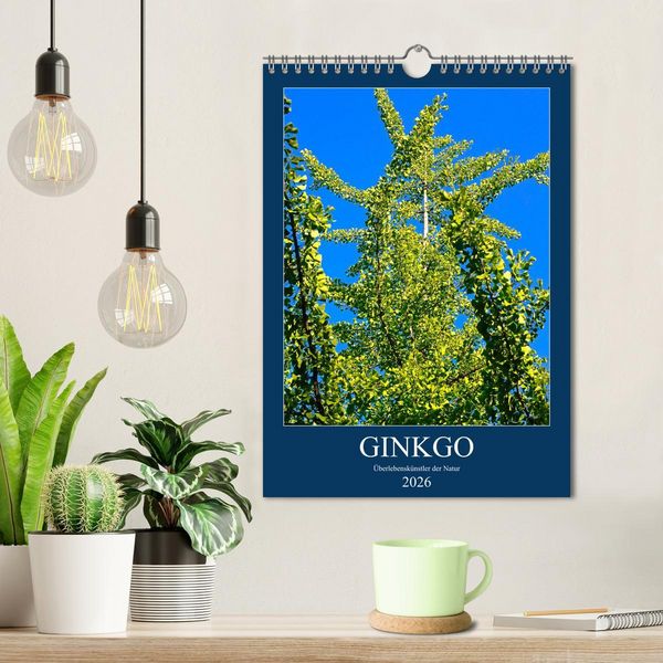 Produktbild: Ginkgo (Wandkalender 2026 DIN A4 hoch), CALVENDO Monatskalender