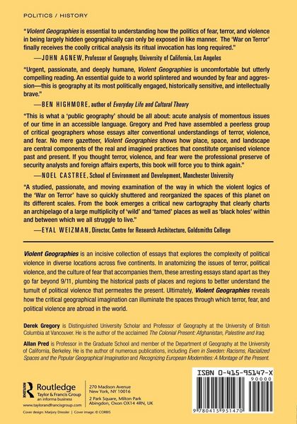 Produktbild: Violent Geographies