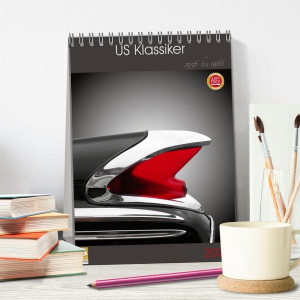 Produktbild: US Klassiker 1956 bis 1966 (Tischkalender 2026 DIN A5 hoch), CALVENDO Monatskalender