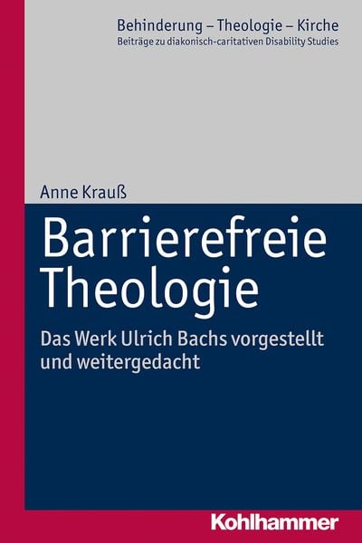 Produktbild: Barrierefreie Theologie