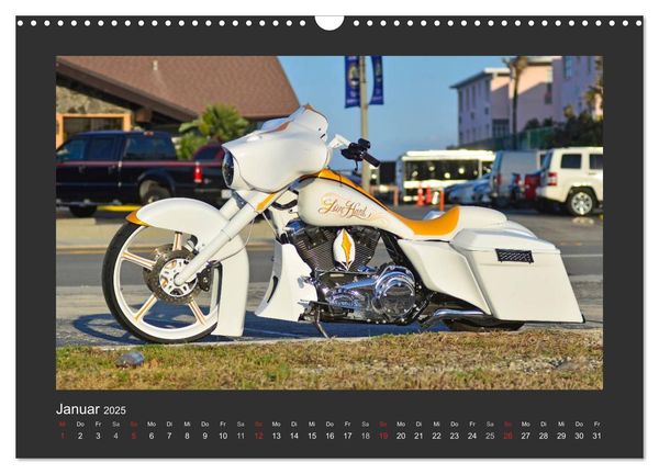 Produktbild: BEST OF HARLEY-DAVIDSON BAGGER-STYLE (Wandkalender 2025 DIN A3 quer), CALVENDO Monatskalender