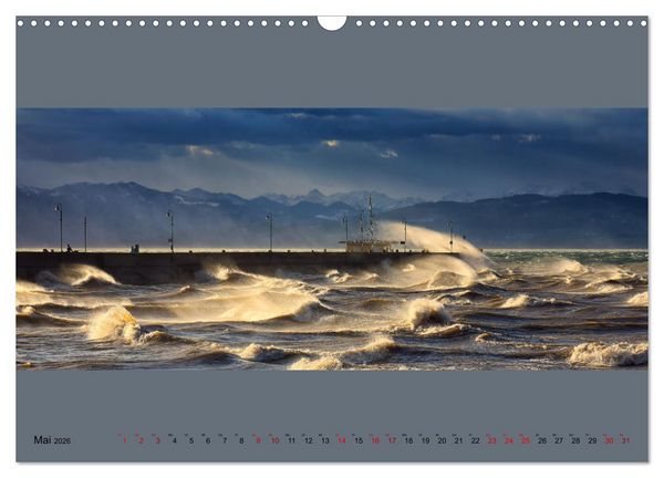 Produktbild: Bodensee Weitblicke (Wandkalender 2026 DIN A3 quer), CALVENDO Monatskalender