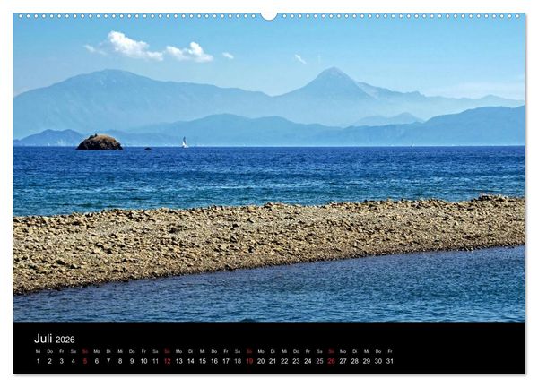 Produktbild: T&uuml;rkische Riviera - Entlang der lykischen K&uuml;ste (Wandkalender 2026 DIN A2 quer), CALVENDO Monatskalender