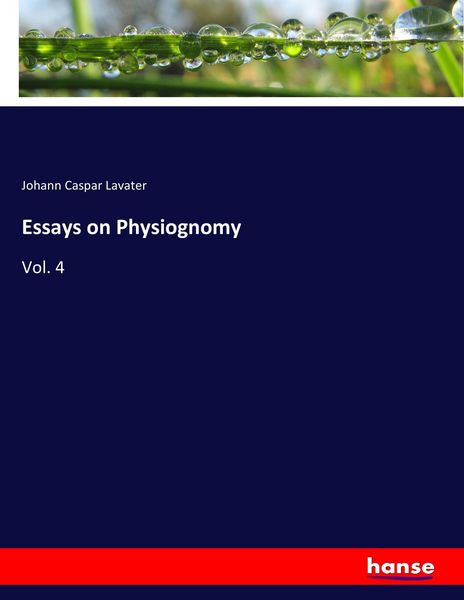 Produktbild: Essays on Physiognomy