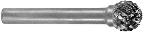 RUKO 116052 Frässtift Hartmetall Kugel 3mm Länge 38mm Schaftdurchmesser 3mm