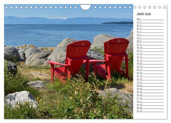 Produktbild: Vancouver Island - Perle im Kanadischen Westen (Wandkalender 2026 DIN A4 quer), CALVENDO Monatskalender
