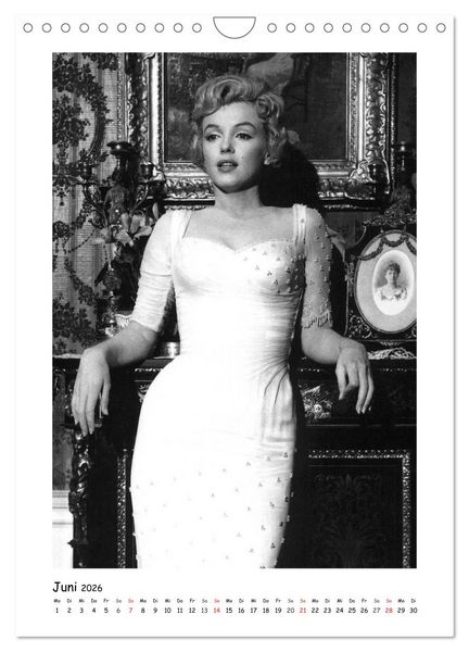 Produktbild: Marilyn Monroe. Weltstar und Sexsymbol (Wandkalender 2026 DIN A4 hoch), CALVENDO Monatskalender