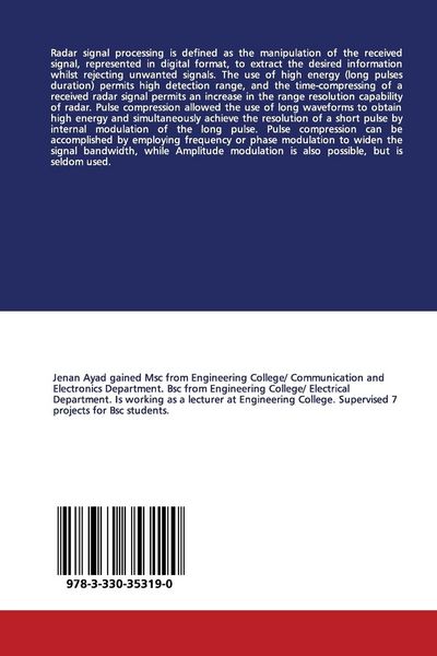 Produktbild: Pulsed radar signals and intelligent system