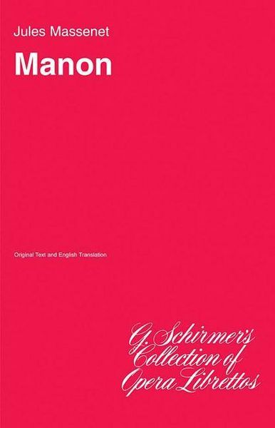 Produktbild: Manon: Libretto