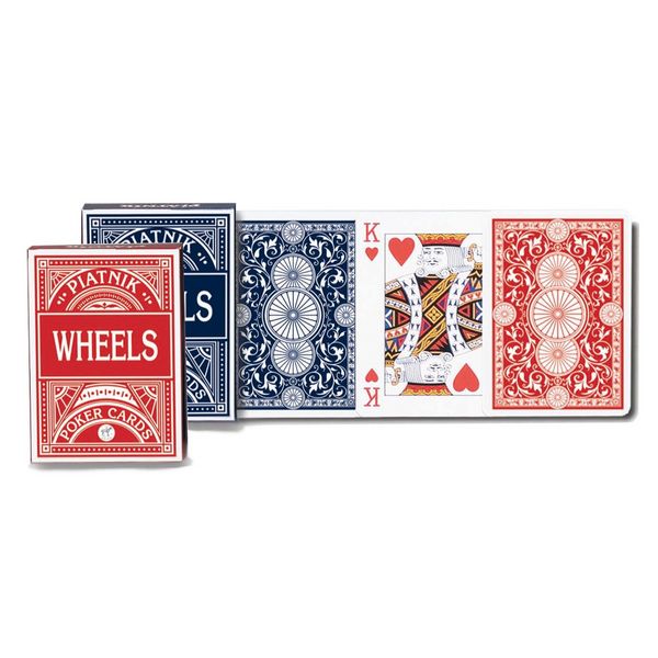 Wheels. Poker Cards