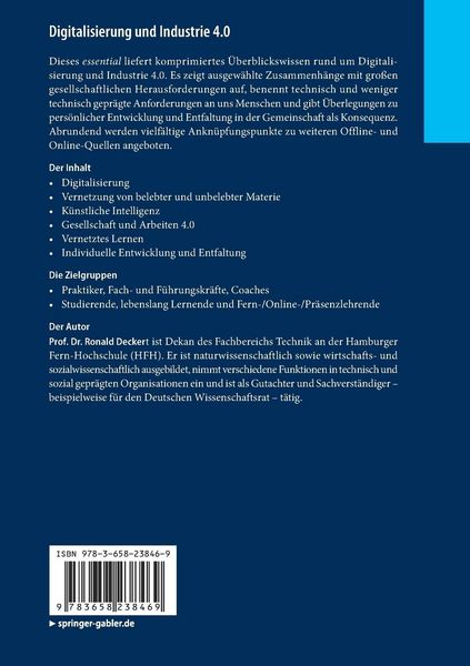 Produktbild: Digitalisierung und Industrie 4.0