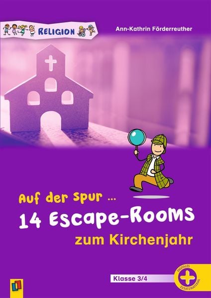 Produktbild: Auf der Spur ... 14 Escape-Rooms zum Kirchenjahr