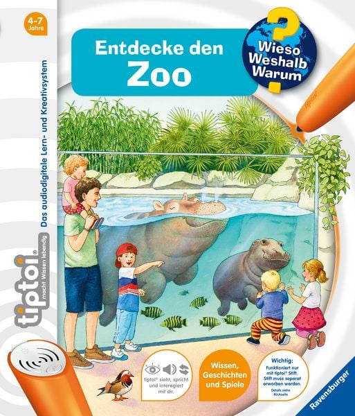 Produktbild: tiptoi&reg; Wieso? Weshalb? Warum? - Entdecke den Zoo