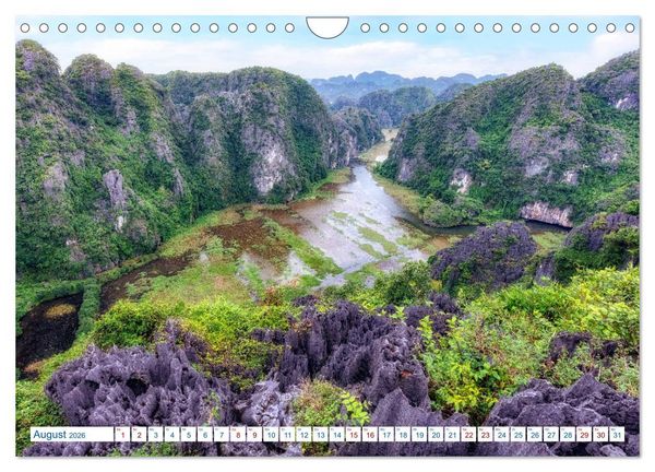 Produktbild: Asien Pur: Vietnam (Wandkalender 2026 DIN A4 quer), CALVENDO Monatskalender
