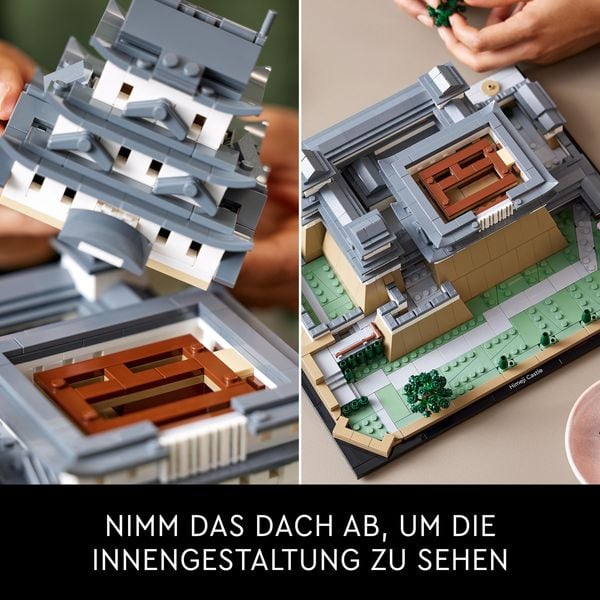 LEGO Architecture 21060 Burg Himeji Set, Modellbausatz für Erwachsene