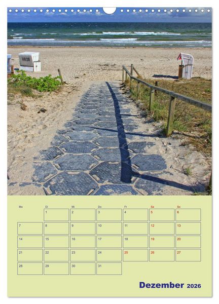 Produktbild: Sehnsuchtsort Ostseebad Boltenhagen (Wandkalender 2026 DIN A3 hoch), CALVENDO Monatskalender