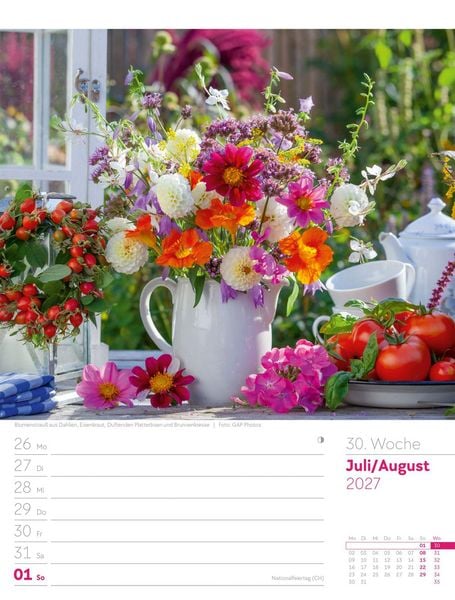 Produktbild: Gartengl&uuml;ck Wochenplaner Kalender 2027
