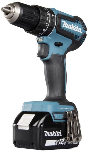 Produktbild: Makita DHP485RTJ 2-Gang-Akku-Schlagbohrschrauber inkl. 2. Akku, inkl. Ladeger&auml;t, inkl. Koffer